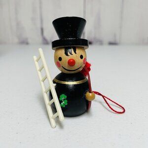 Steinbach Chimney Sweep with Ladder Ornament Germany